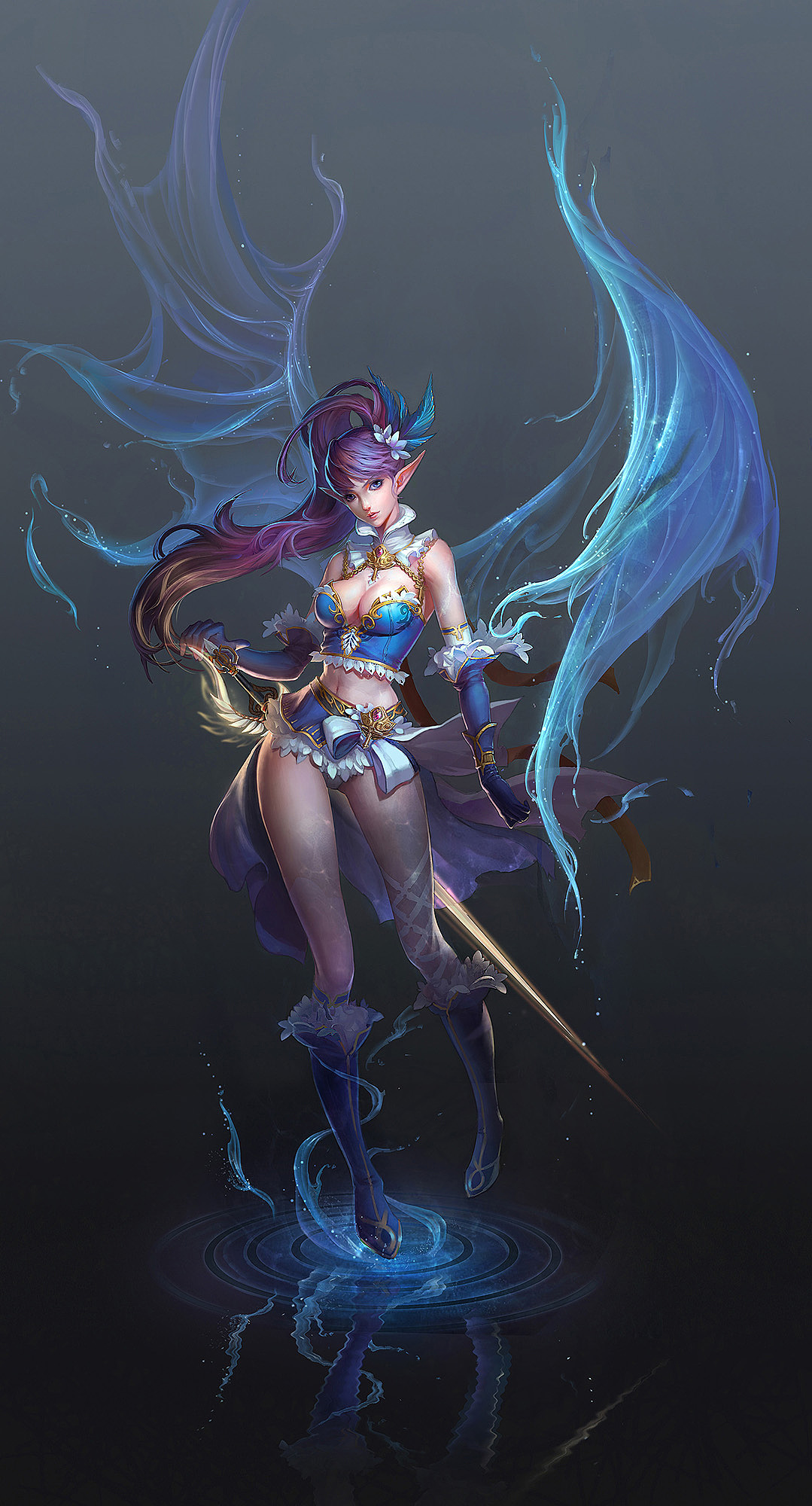 厚涂立绘|插画|游戏原画|z99272763_原创作品-站酷zcool