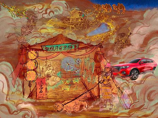 哈弗&敦煌博物馆-夜游敦煌