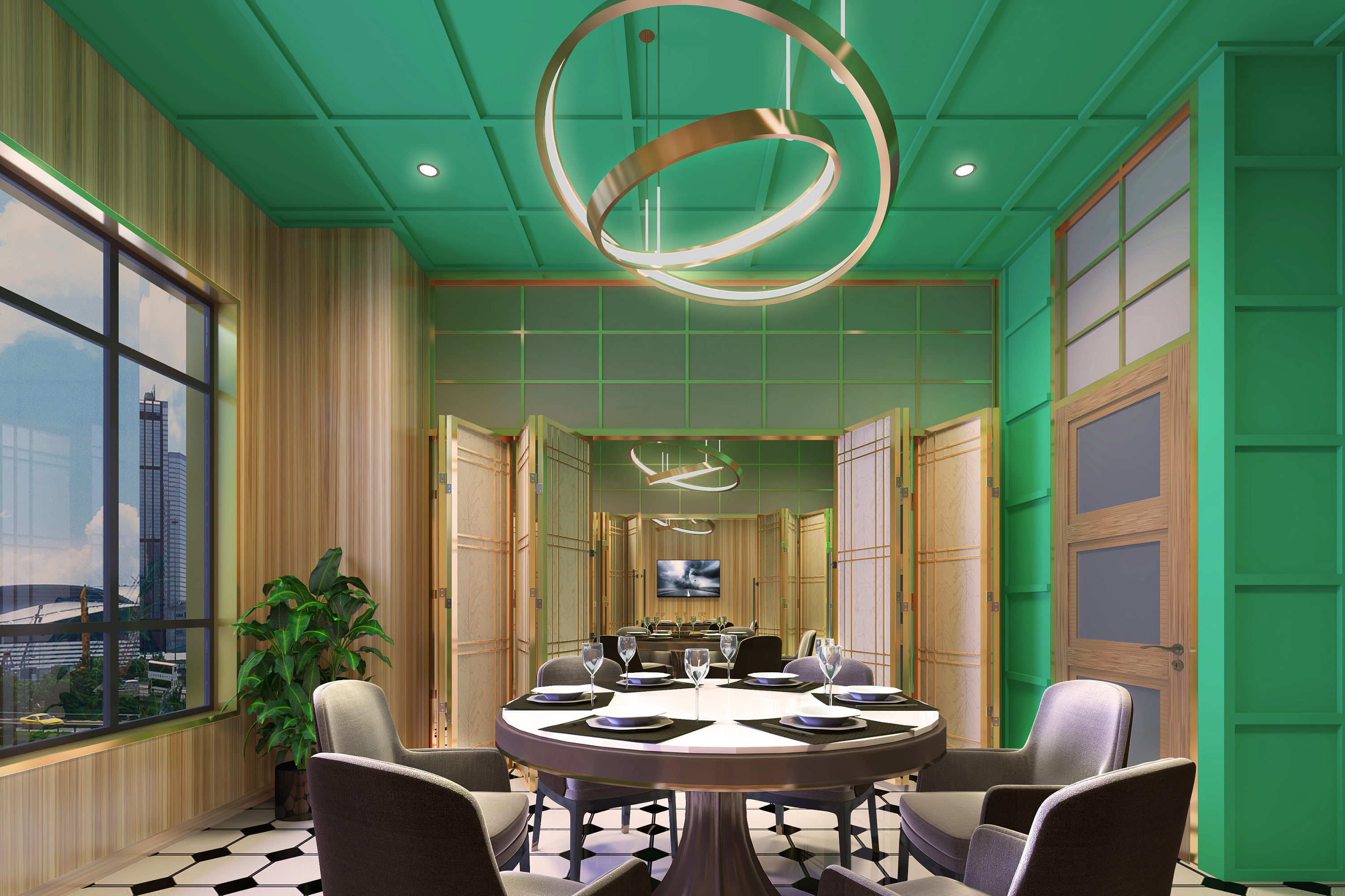 粤冰室 港式茶餐厅 简约高品质 轻奢港风 餐饮设计