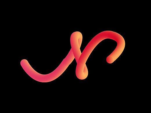 3D管狀字體效果（個(gè)人主頁(yè)-ZMzE0MDcxMjQ=） - 字體/字形 - 站酷設(shè)計(jì)師不該初衷原創(chuàng)素材 - 站酷ZCOOL