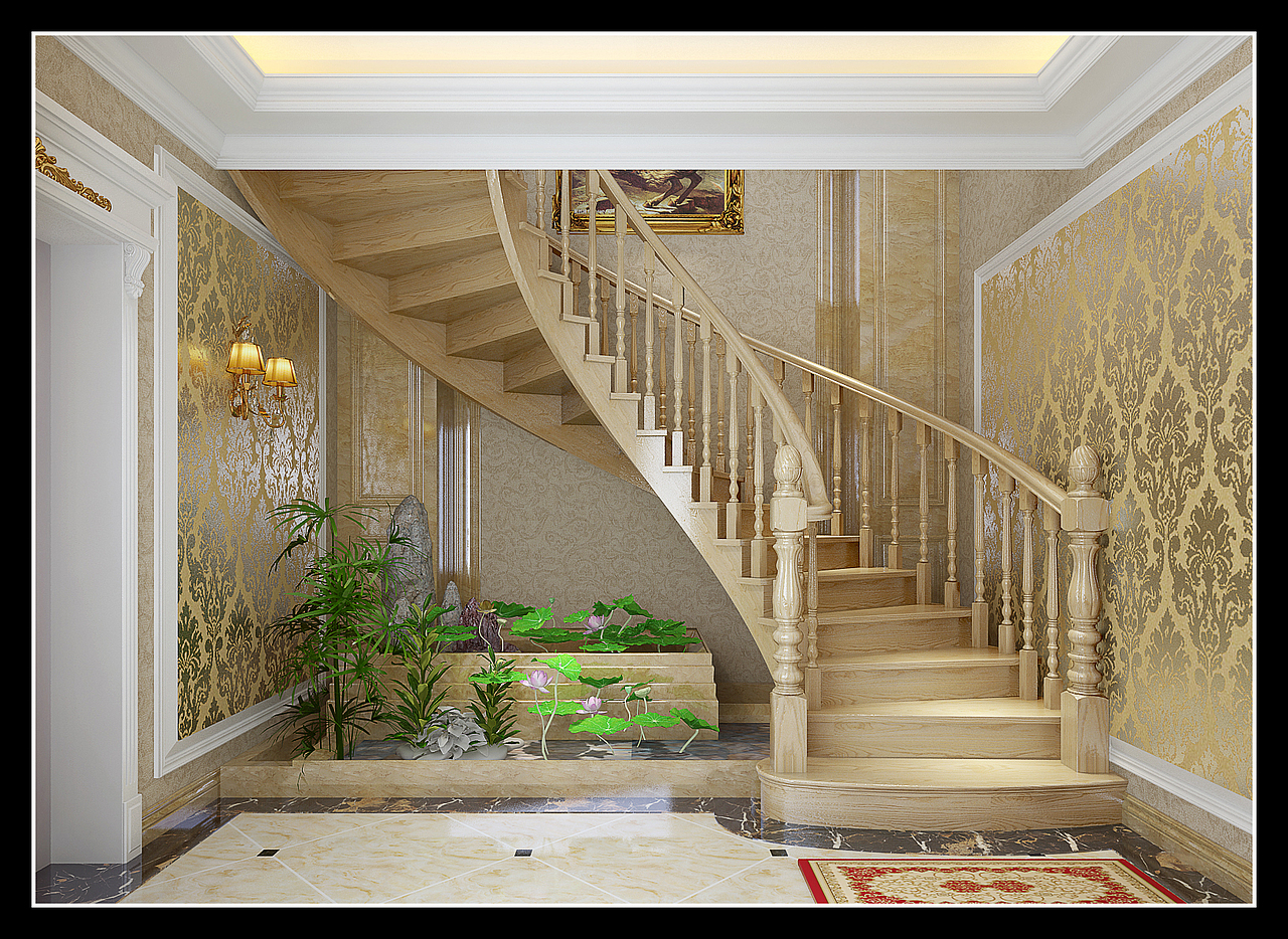 复式别墅楼梯楼梯方案