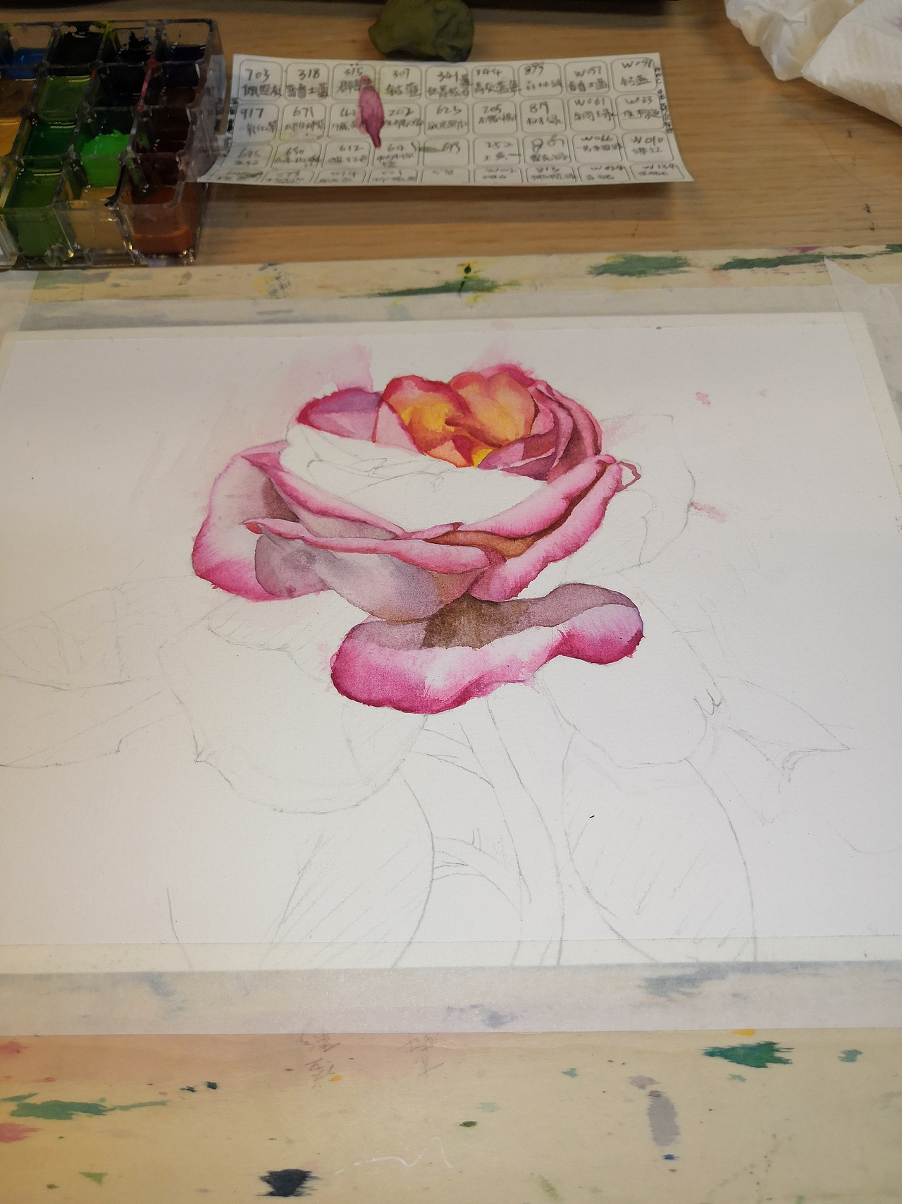 小白水彩成长记～（图ZMTk5Njg3NzYw） - 绘画 - 站酷设计师颜大翩原创素材 - 站酷ZCOOL