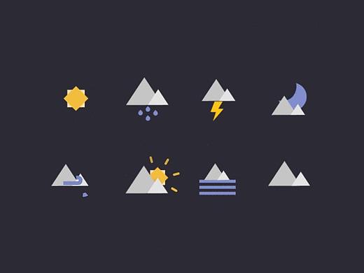 天气动效（个人主页-ZMzc0MTg0Mjg=） - 动效设计 - 站酷设计师ALei_design原创素材 - 站酷ZCOOL