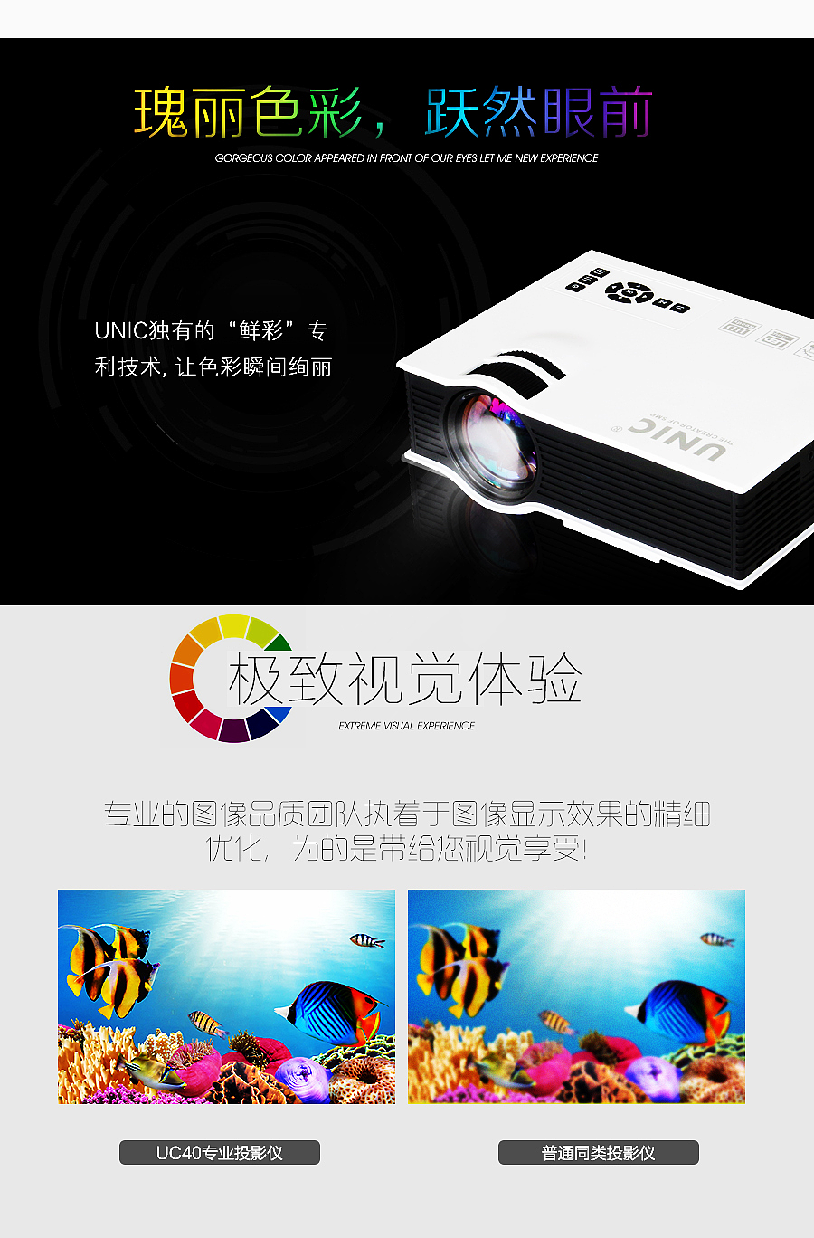 投影仪-详情页（图ZNTE0NjE0NjQ=） - 电商 - 站酷设计师阿喆小窝原创素材 - 站酷ZCOOL