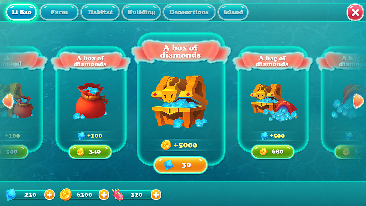 R2 Games项目作品-《Dragon Pals》休闲版风格（2017）