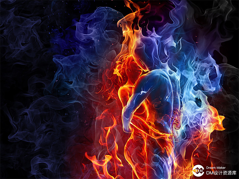 25期ps特效高清火焰素材专用笔刷打包