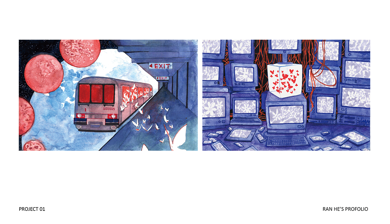 个人插画作品集（图ZMTQ2NDcxMzAw） - 概念设定 - 站酷设计师Clandestine原创素材 - 站酷ZCOOL