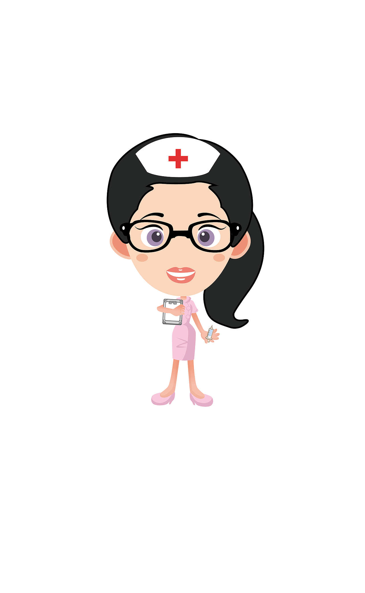 拿针筒的护士知心姐姐