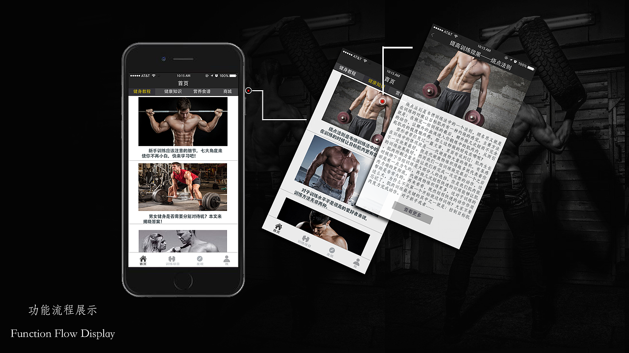 fire健身类app（图ZNDA3MTk0NjQ=） - APP界面 - 站酷设计师源计划原创素材 - 站酷ZCOOL