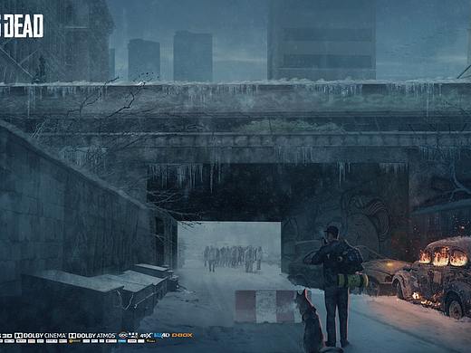 《zombia行尸走肉》创意合成海报（个人主页-ZMzY2NDM1NTY=） - 海报 - 站酷设计师板栗暴击原创素材 - 站酷ZCOOL