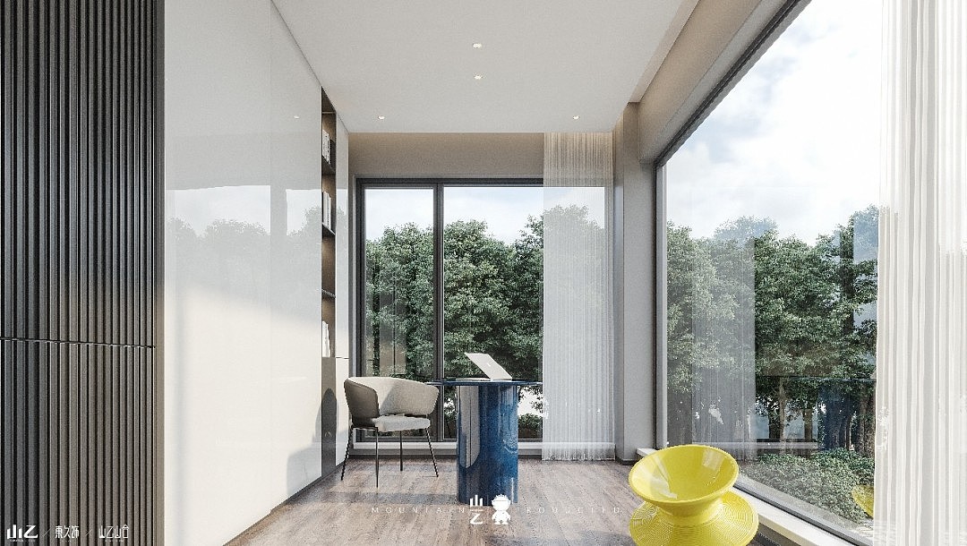 原创｜黑白灰轻奢自建别墅（图ZMjMxOTM1OTMy） - 家装设计 - 站酷设计师山乙建设syjstl原创素材 - 站酷ZCOOL