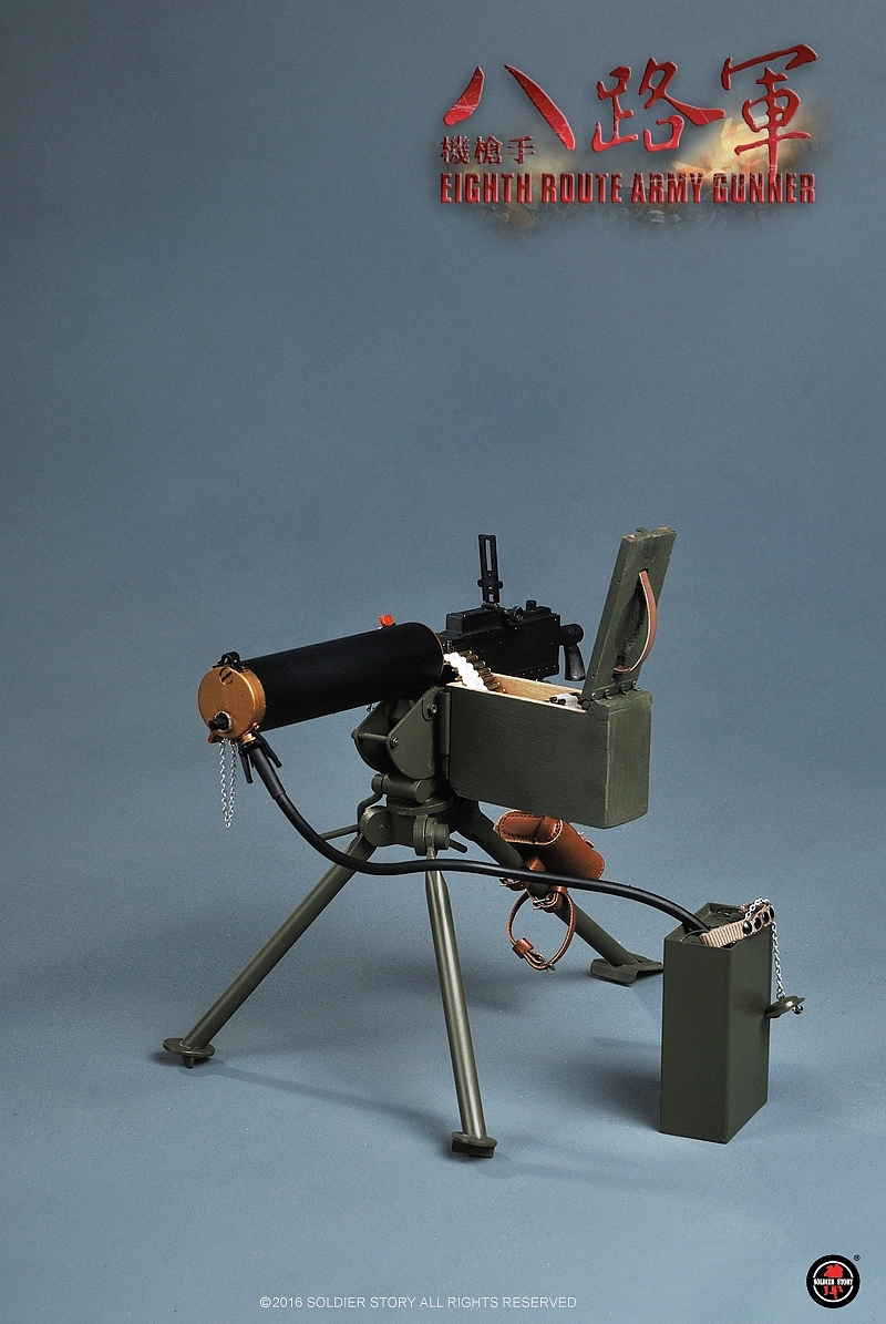 soldierstory新品：1/6 WWII - 八路军机鎗手（图ZMTExMDA0OTEy） - 手办/模玩 - 站酷设计师SoldierStory原创素材 - 站酷ZCOOL