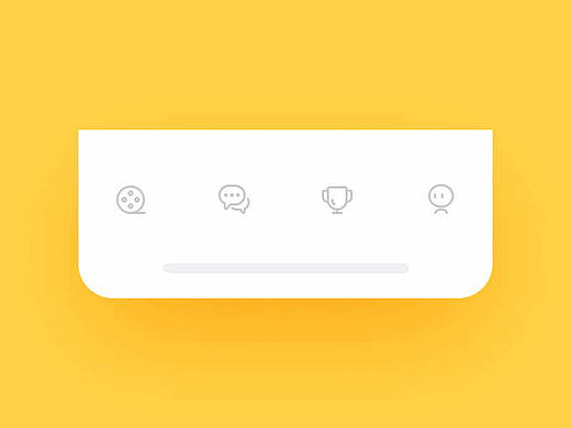 Tabber design（个人主页-ZNDAxNDUxMDA=） - 动效设计 - 站酷设计师亮亮Muse原创素材 - 站酷ZCOOL