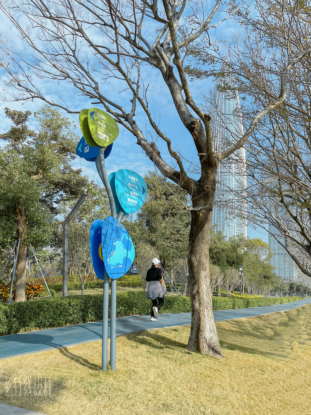 深圳人才公园导视标识 | 上行线设计(图ZMjc3MzYxNTU2) - 其他空间 - 站酷设计师上行线设计原创素材 - 站酷ZCOOL