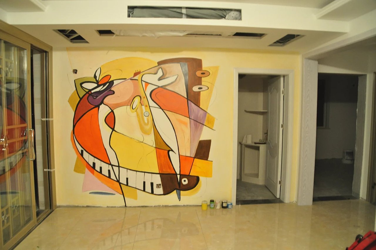 彩绘|纯艺术|绘画|墙体彩绘公司_原创作品-站酷zcool