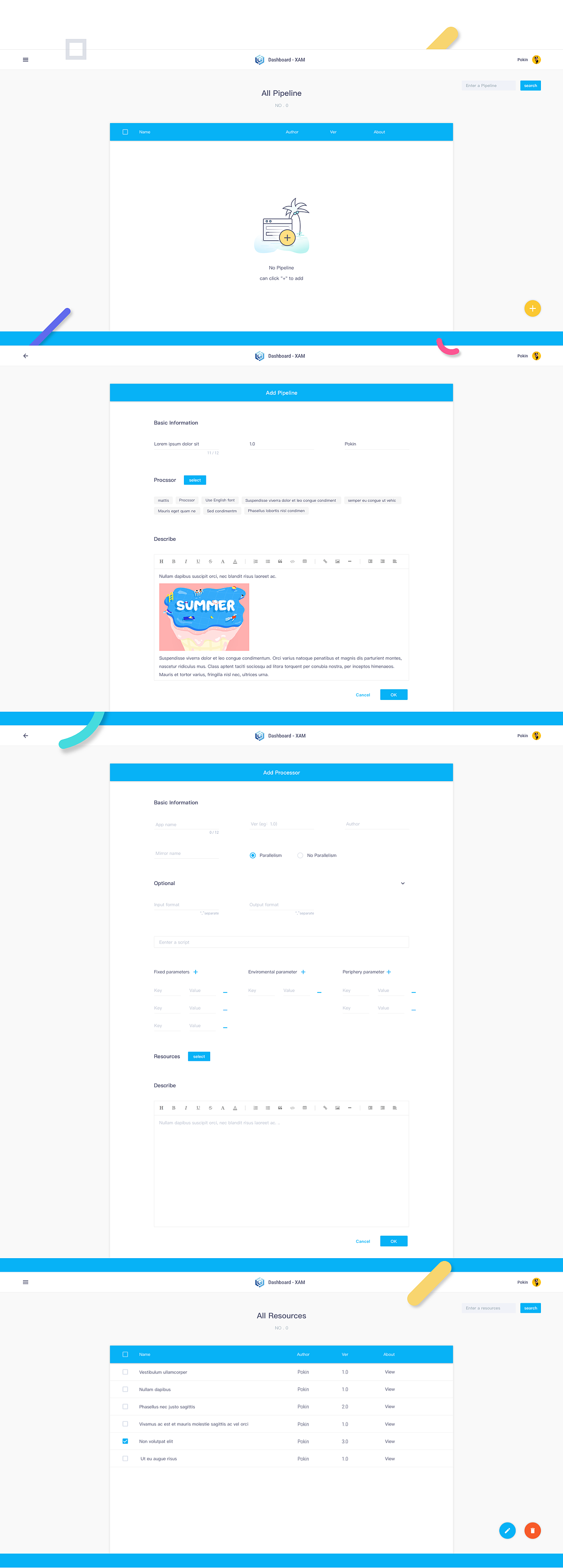 Dashboard - XAM（图ZODgyMzk5MjA=） - 其他UI - 站酷设计师Pokin原创素材 - 站酷ZCOOL