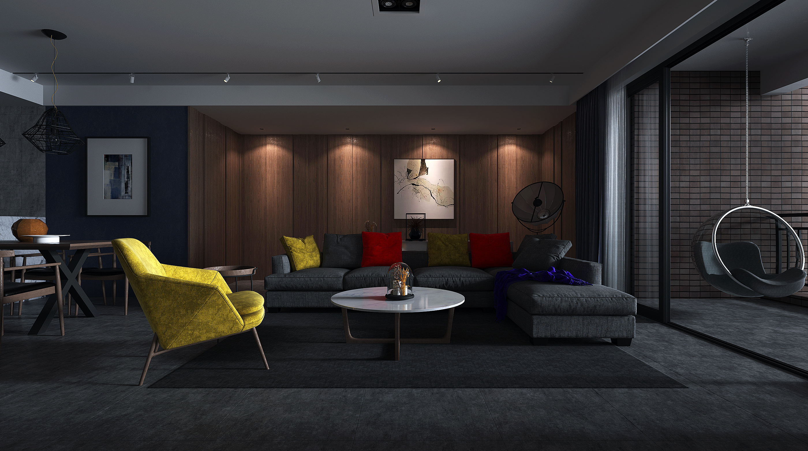 清晨· 夜晚|空间|室内设计|请不要叫我苍鹭 - 原创作品 - 站酷