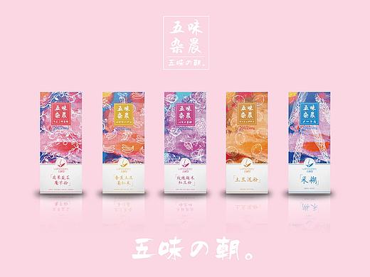 和风代餐粉包装