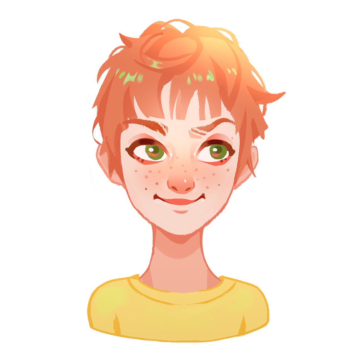 学生作品分享,一组很棒的欧美风小头像