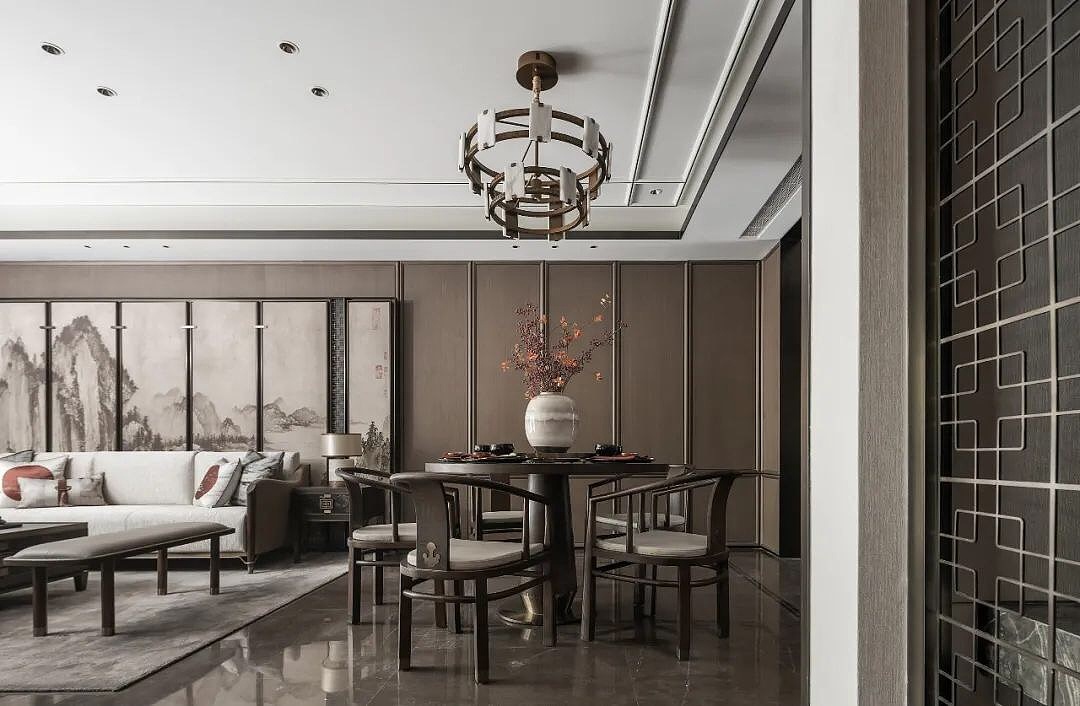 新中式 一幅充满东方礼序的雅境画卷徐徐展开