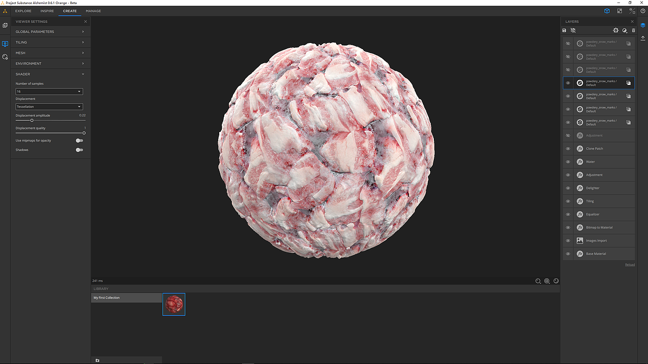 Substance Alchemist Material 测试/学习