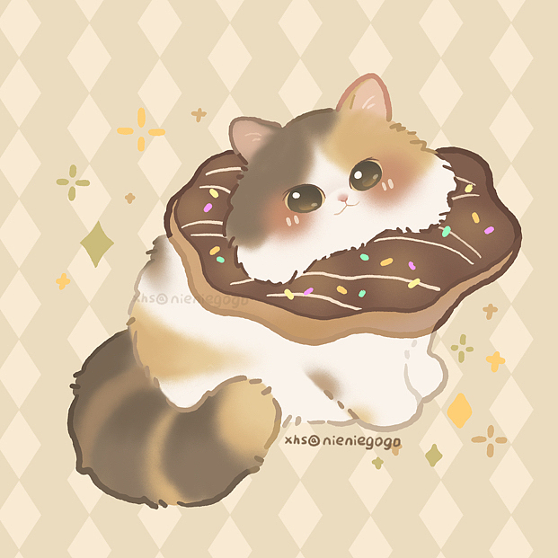 小猫咪没人喜欢 ﾍ(;´Д｀ﾍ)（图ZMzMxODI0ODY4） - 商业插画 - 站酷设计师milkyaaa原创素材 - 站酷ZCOOL