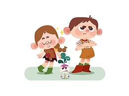 角色设计-仔仔和他的朋友们