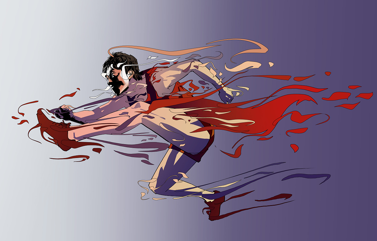 kobe&刘翔|插画|商业插画|shamgod - 原创作品 - 站酷 (zcool)