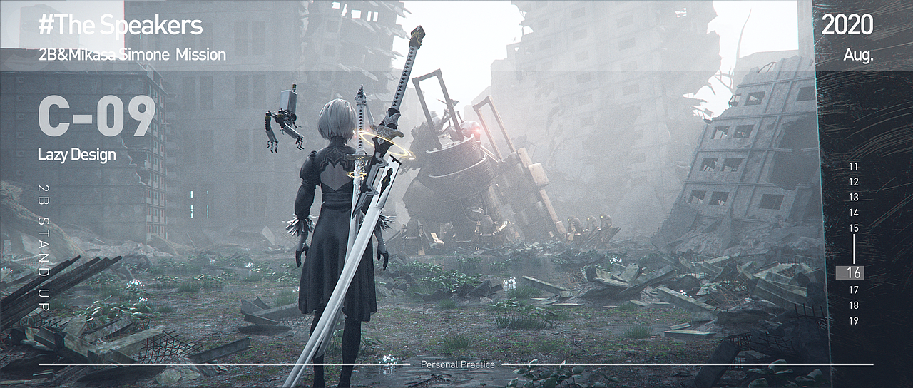 2B&Mikasa Simone Mission