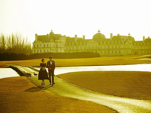 在赫利俄斯的太阳河中 | 法式电影感婚纱照