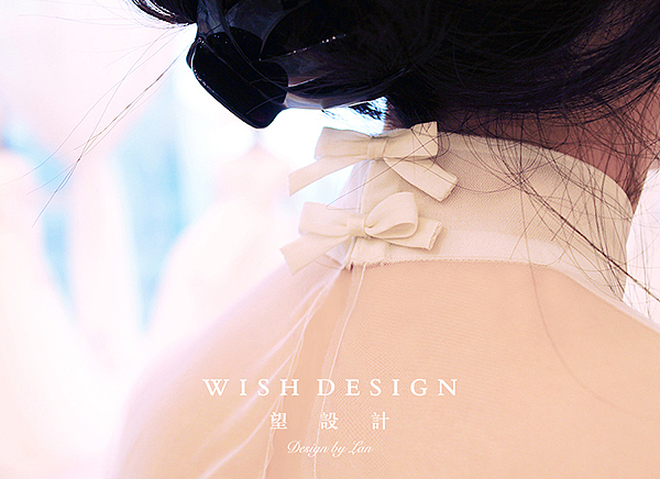 一件纯净的纱,兰奕婚纱设计作品