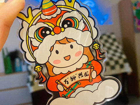 线条卡通门神已上线😼