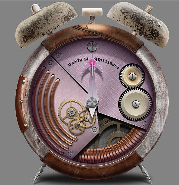 蒸汽朋克(闹钟)!超写实拟真图标!!