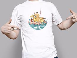 蜀绘南组合图形设计应用