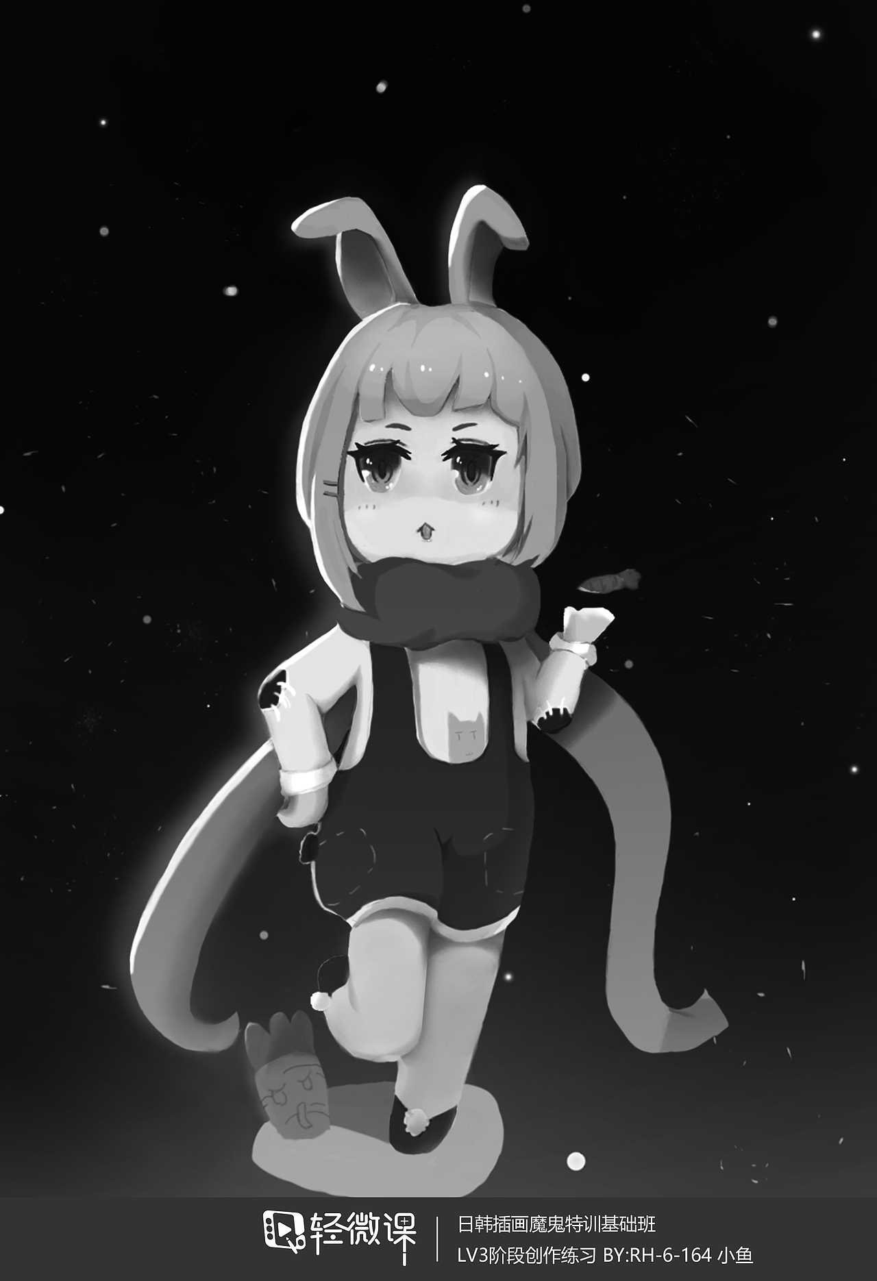 轻微课魔鬼插画特训班效果如何?看学生60天学习成果!