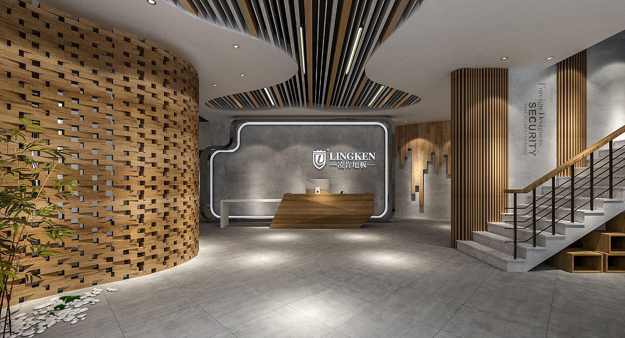 凌肯地板木文化展厅-南浔