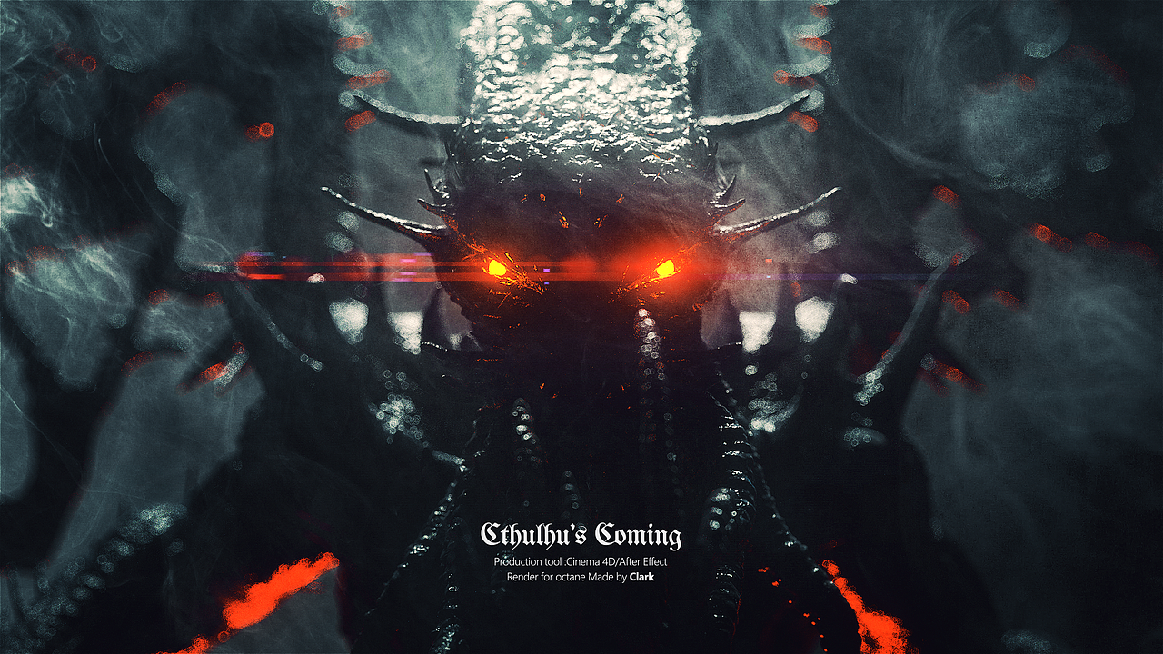 克苏鲁光影（图ZMjc2NjY2NjAw） - 人物/生物 - 站酷设计师Clark居然被用了原创素材 - 站酷ZCOOL