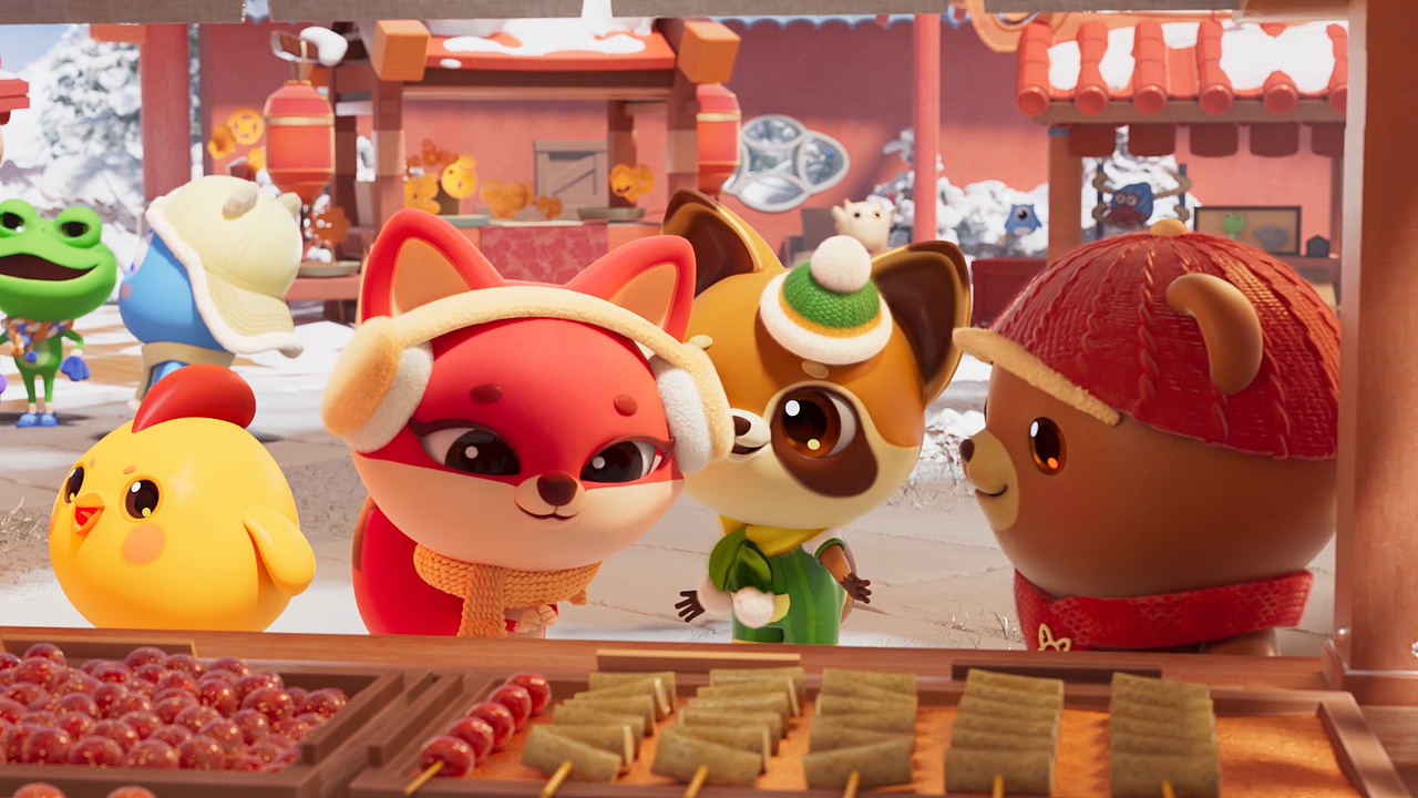 开心消消乐：这个春节，一起上开心乐运会为冰雪助威（图ZMjg2NDI5MTQ4） - 动画/影视 - 站酷设计师INFINI映纷创意原创素材 - 站酷ZCOOL