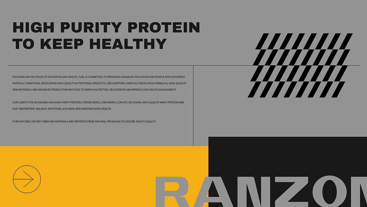RANZON燃作代餐奶昔×卢帅 | 拒绝肥胖，就要紧致健康（图ZMjY1OTQ1NzUy） - 品牌 - 站酷设计师卢帅品牌设计原创素材 - 站酷ZCOOL