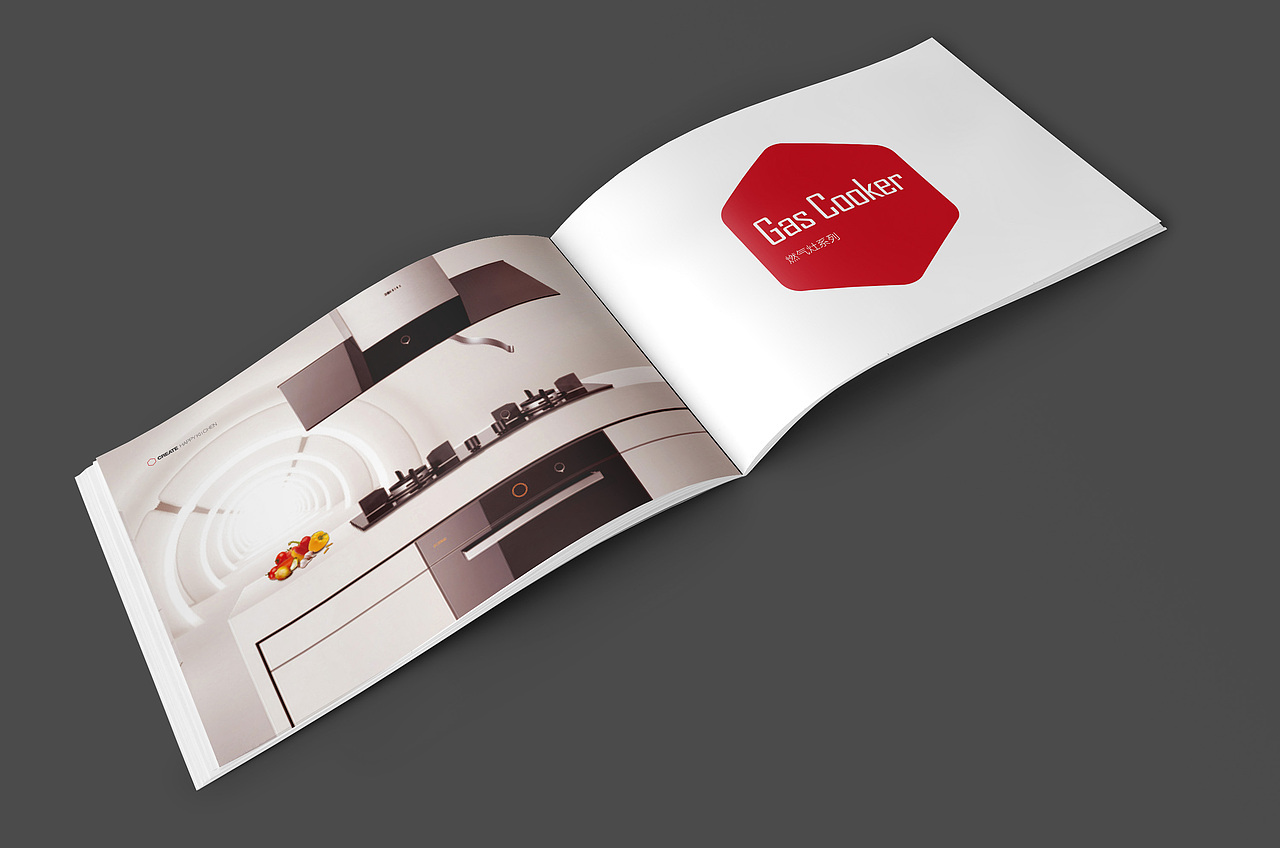 厨电产品画册（图ZNTM3MTI2MDQ=） - 书籍/画册 - 站酷设计师魔爪视觉原创素材 - 站酷ZCOOL