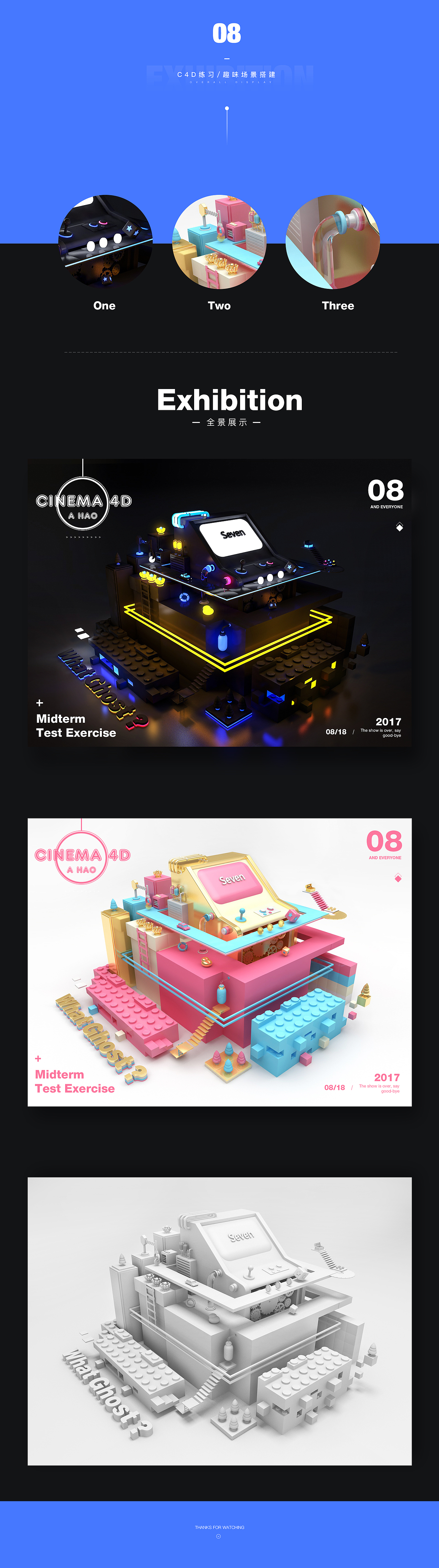 C4D场景搭建练习（图ZODk5MjA4ODA=） - 场景 - 站酷设计师TnHo阿浩原创素材 - 站酷ZCOOL