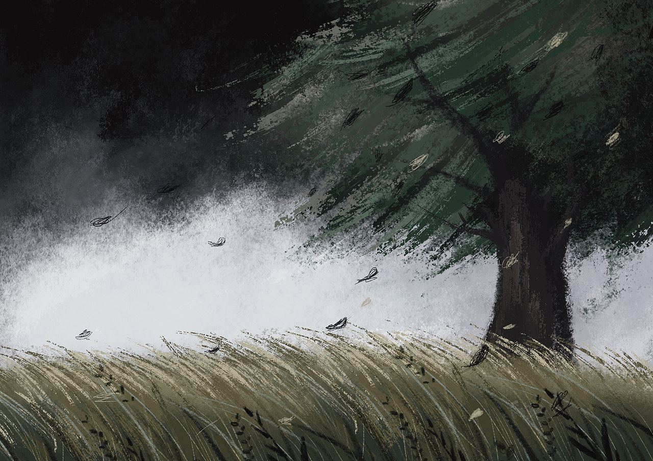 《雨》（圖ZMzQyNDg4NjAw） - 繪本 - 站酷設(shè)計(jì)師Z55694138原創(chuàng)素材 - 站酷ZCOOL