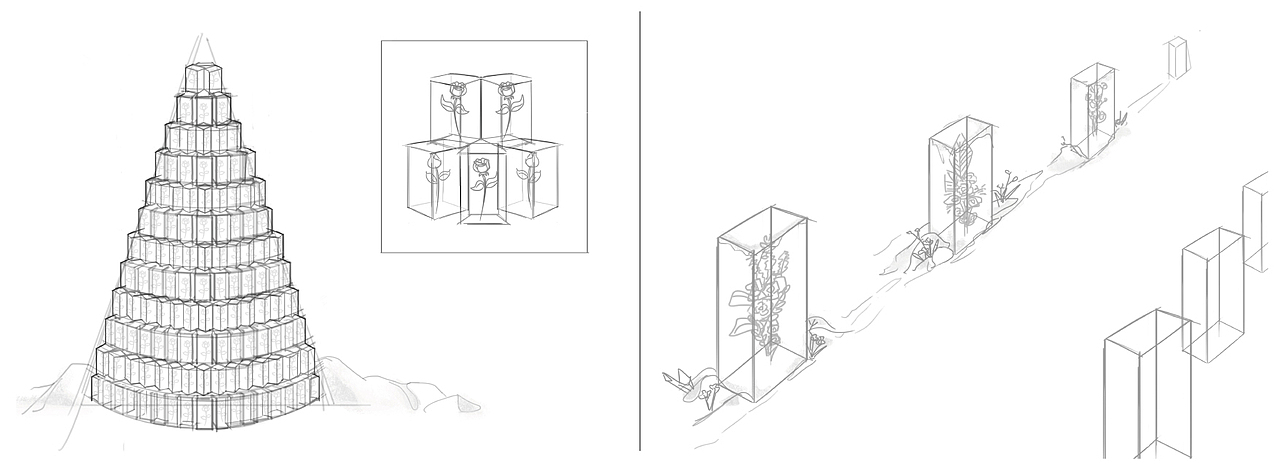 [祥云小镇]梦幻冰雪花园-极地缤纷 浪漫绽放（图ZMTM2Nzc1NjI4） - 展陈设计 - 站酷设计师Wonco原创素材 - 站酷ZCOOL