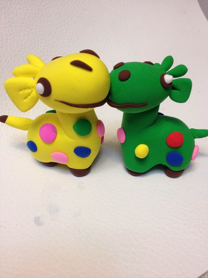 纸黏土手工作品