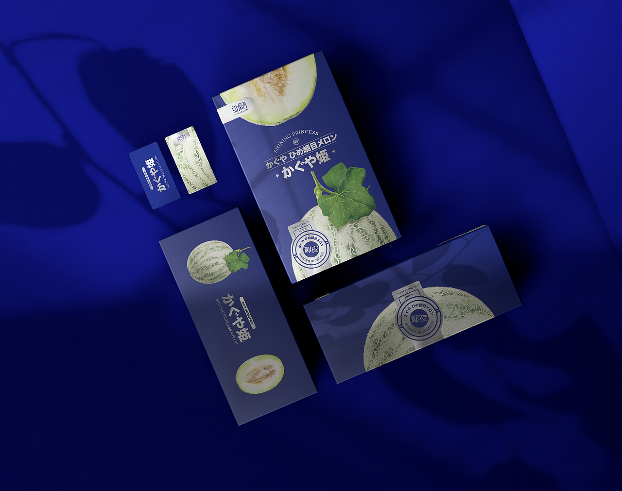 ｛原创｝水果包装礼盒设计节日礼盒手绘插画设计