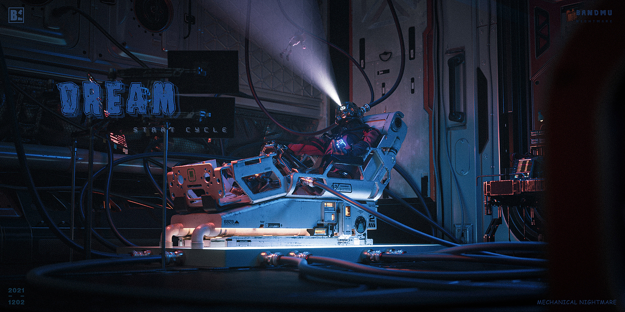 Mechanical Nightmares-机械梦魇（图ZMjU5MjExNTA0） - 其他三维 - 站酷设计师BandMu黑木原创素材 - 站酷ZCOOL