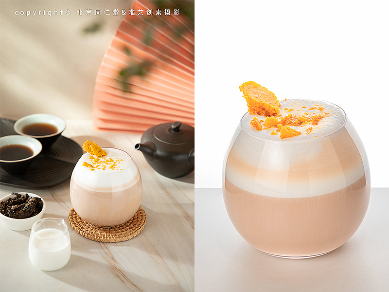 北京同仁堂 | 新饮品，养生咖啡茶，平面海报图拍摄（图ZMjgxMjM3NDk2） - 美食摄影 - 站酷设计师唯艺创索视觉策划原创素材 - 站酷ZCOOL