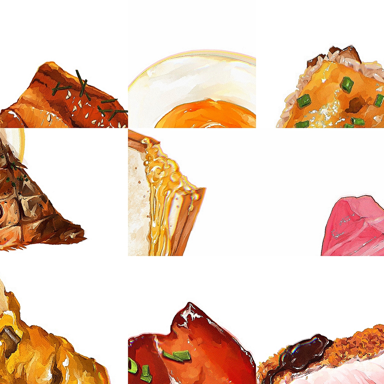 贪吃惯犯（图ZMjU2NjI3MTUy） - 艺术插画 - 站酷设计师EVAGATR原创素材 - 站酷ZCOOL