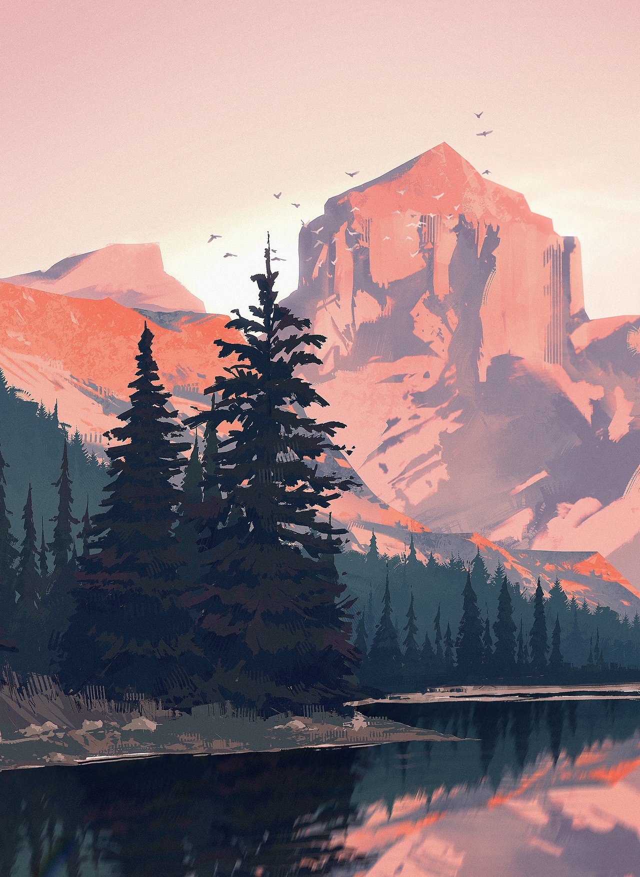 【procreate】速涂场景（图ZMzEyNDYyMjMy） - 绘本 - 站酷设计师王zi腾原创素材 - 站酷ZCOOL