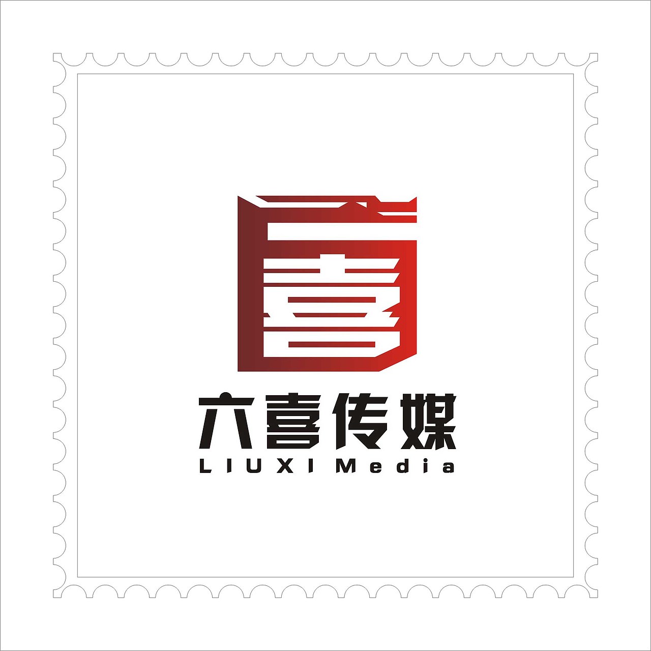六喜LOGO（图ZMjUyMTQ3Ng==） - Logo - 站酷设计师NN妮妮NN原创素材 - 站酷ZCOOL